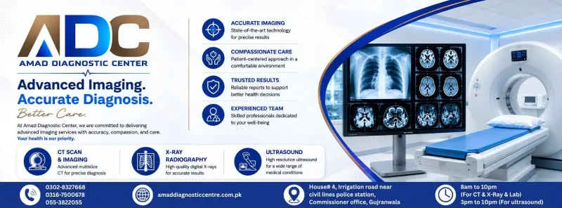 AMAD DIAGNOSTIC CENTRE DR MIAN WAHEED AHMAD