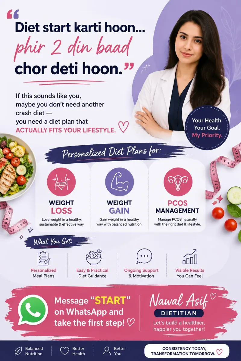 Dietitian Nawal Asif