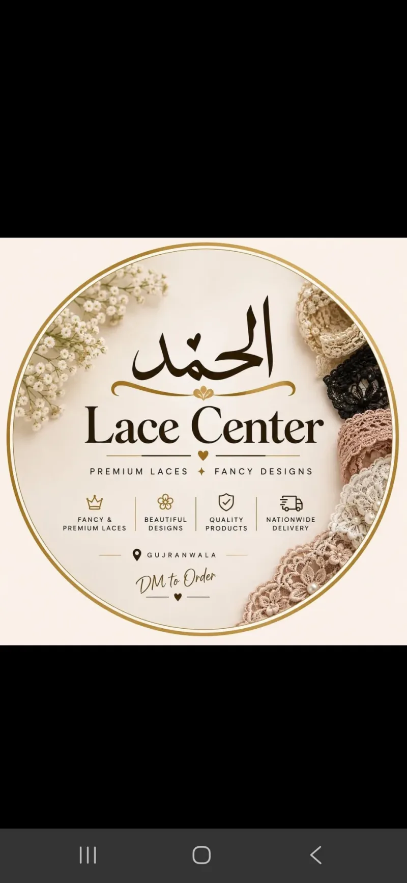 All type of laces