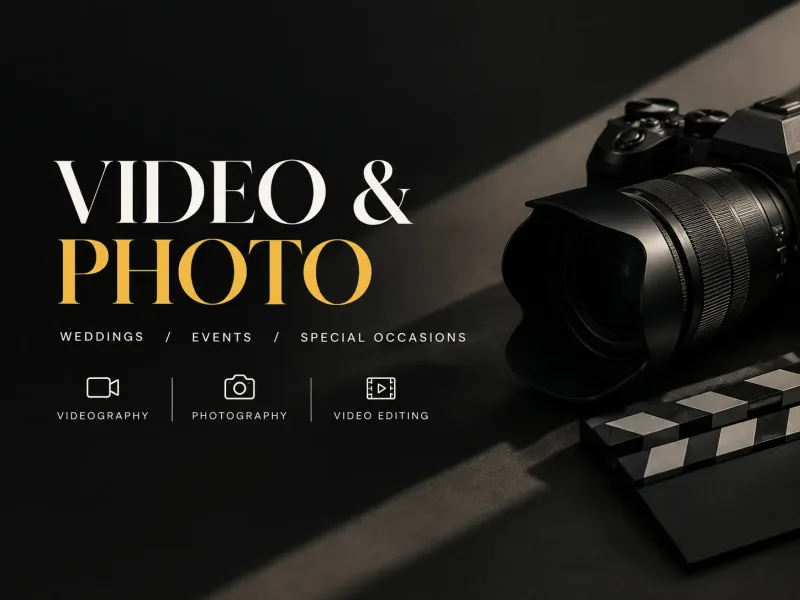 Professional Wedding & Event Videography | Photography
