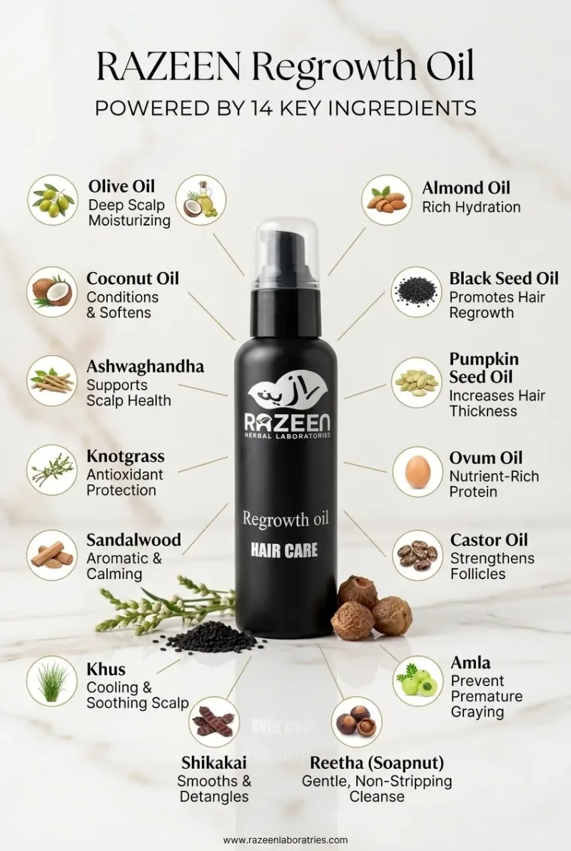 Herbal hair care like oils serums — photo 3