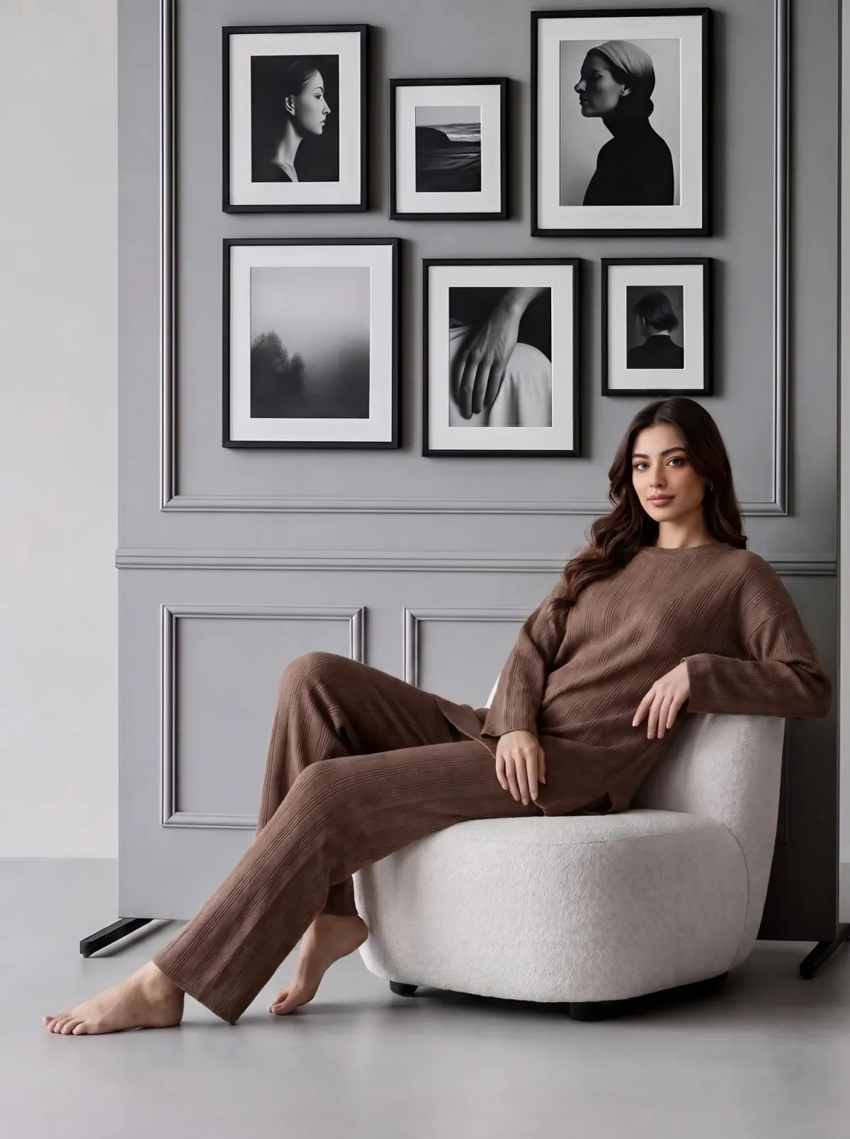 Soft Knit Two-Piece Winter Set — photo 1